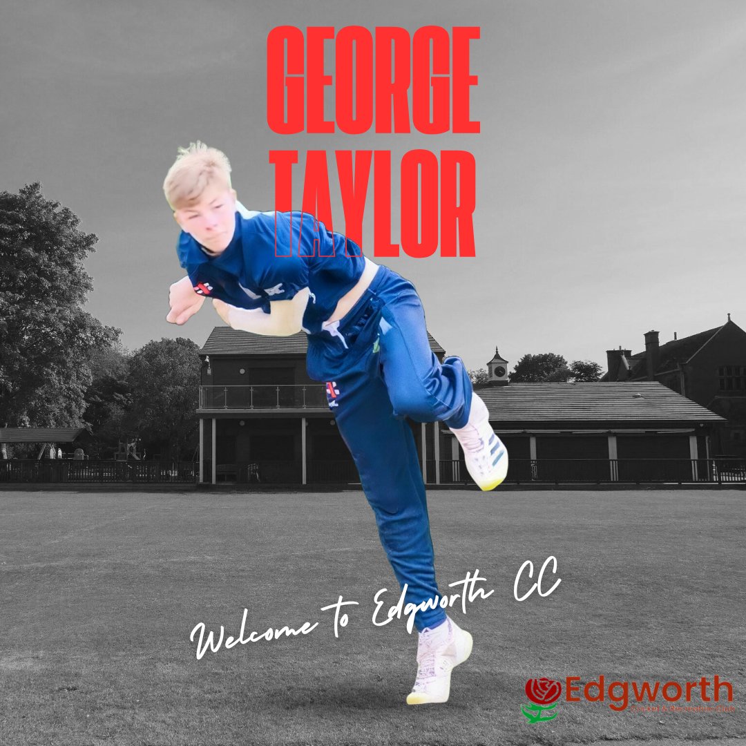 We are delighted to announce the signing of George Taylor from Egerton CC. 

George is amongst the most promising young all rounders in the league and we're very happy to have him on board. Welcome to Edgworth, George!