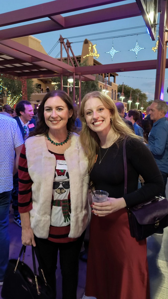 SurpriseEconDev's tweet image. This weekend, our Director Jeanine Jerkovic, CEcD, had the privilege of attending the #RoseLawGroup 23rd Annual Holiday Celebration, and what a night it was! Overlooking the sparkling holiday lights of the Scottsdale Waterfront, this event was the perfect way to kick off the…