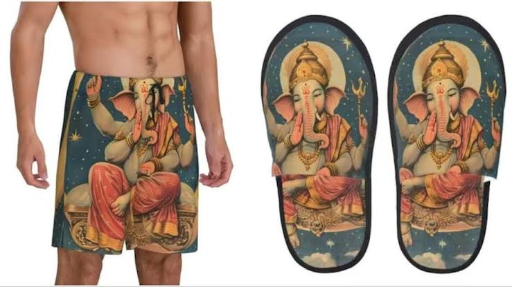 CosmicFusionltd's tweet image. #Hindus, Should we blame ourselves for not making everyone understand the importance of our gods in our life? or for allowing them to play with our emotions? @Walmart #Lsque designers please do your research before using our Gods for your cheap tricks. #hindusunderattack #cheap