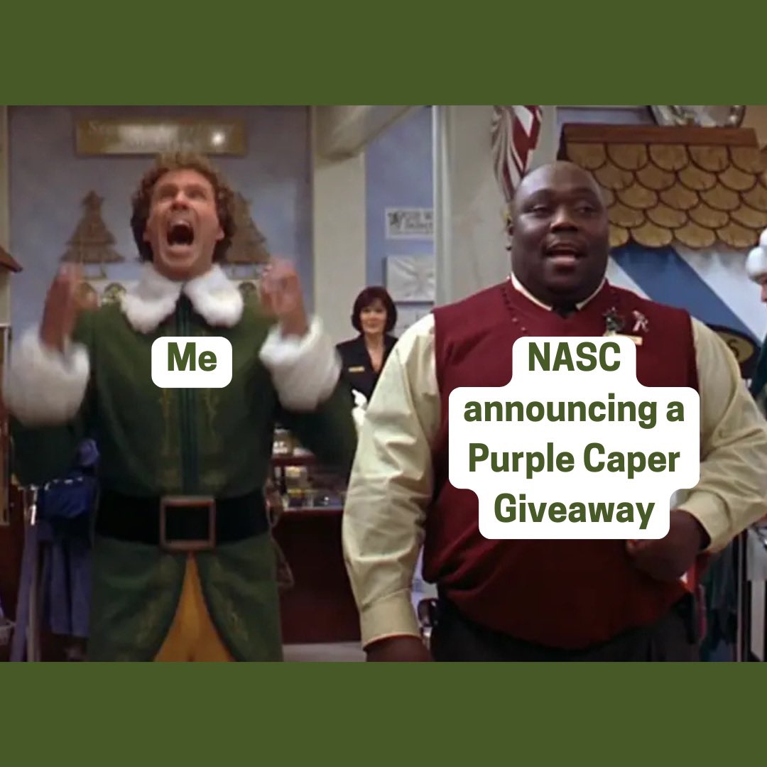 N_A_S_C_'s tweet photo. NASC’s Discord Meme Contest Starts NOW!🚨
With some great prizes provided by Purple Caper Seeds! @PurpleCaper 

From now-12/19 12PM EST submissions will be open in our “Meme Contest” channel in discord! (Link on website)👀
Create and share NASC or Purple Caper Seeds memes for a chance to WIN! Submissions must follow existing discord rules. Nothing offensive, hateful or too vulgar is allowed!

NASC will select 2 different winners for this one! Good luck everybody! (Link to Discord at the bottom our website)