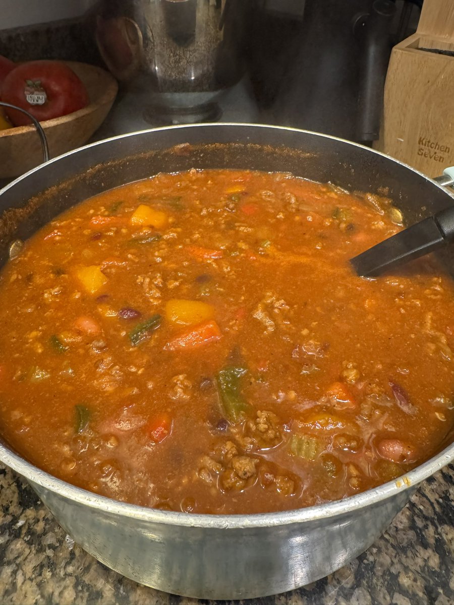 There’s a lot of things I’ve done for lab, but I never thought I’d wake up early to make a pot of chili for a lab chili cook off