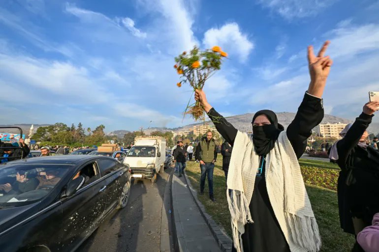theICTJ's tweet photo. #Syria | Syrian rebels seized the capital #Damascus unopposed on Sunday after a lightning advance that sent President Bashar al-Assad fleeing to Russia after a 13-year civil war and six decades of his family's autocratic rule.

Read more: https://t.co/hjouonq5PY
Source: @Reuters https://t.co/QIjveqhJPi
