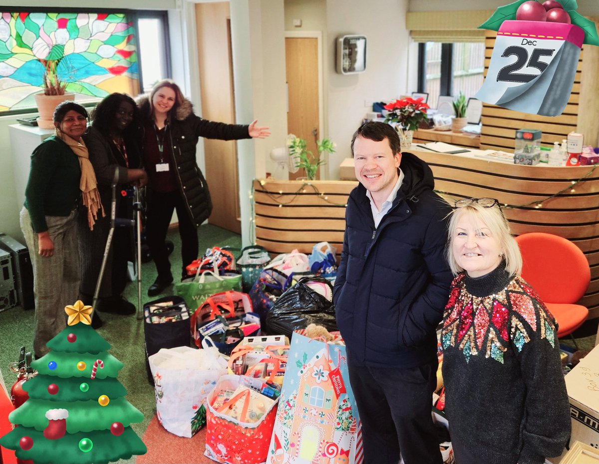 Our Christmas gifts safely delivered to support the work of the Catholic Children's Society <a href="/CathChildW/">CathChild</a>

Thank you to all of our students, parents and staff for your generosity.