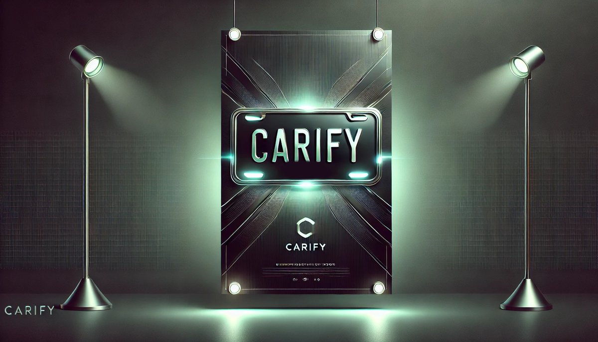 CARIFY_token's tweet photo. 🚀 Welcome to CARIFY!
Revolutionary NFT plates, blending style & blockchain.
⏳ Plates are coming soon. Presale announcement coming shortly!
🛑 Tokens not sellable before PancakeSwap listing.
🔗 Follow us for exclusive updates.
#CARIFY #NFTs #Web3 #Crypto #Innovation https://t.co/buqIgI5O30
