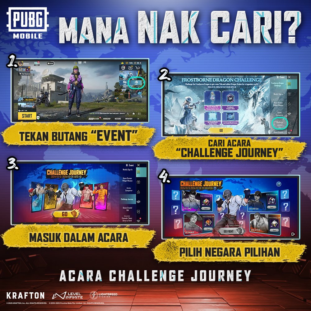 PUBGMMYOfficial's tweet photo. Waktu sedang barbar, terdengar ada teammate guna Pek Suara Lawak Caster. Tapi, baris suara itu belum pernah didengar.

Kata teammate, ia percuma. Tapi bagaimana cara untuk dapatkannya?

#PUBGMOBILE #PUBGMOBILEMY #LawakCaster https://t.co/zKgzlFM8Z6