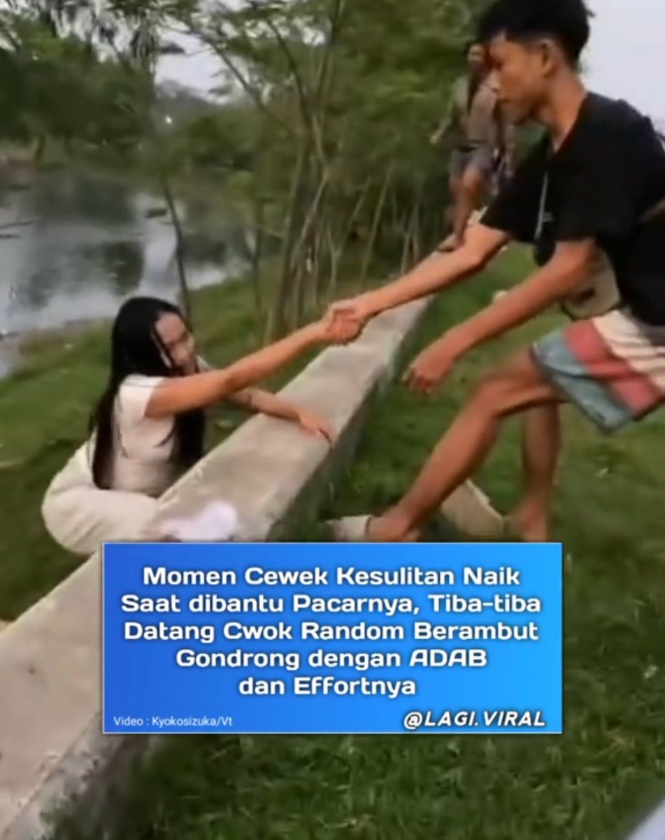 Pasti kak gondrong greget banget sama pacarnya 🥹😭