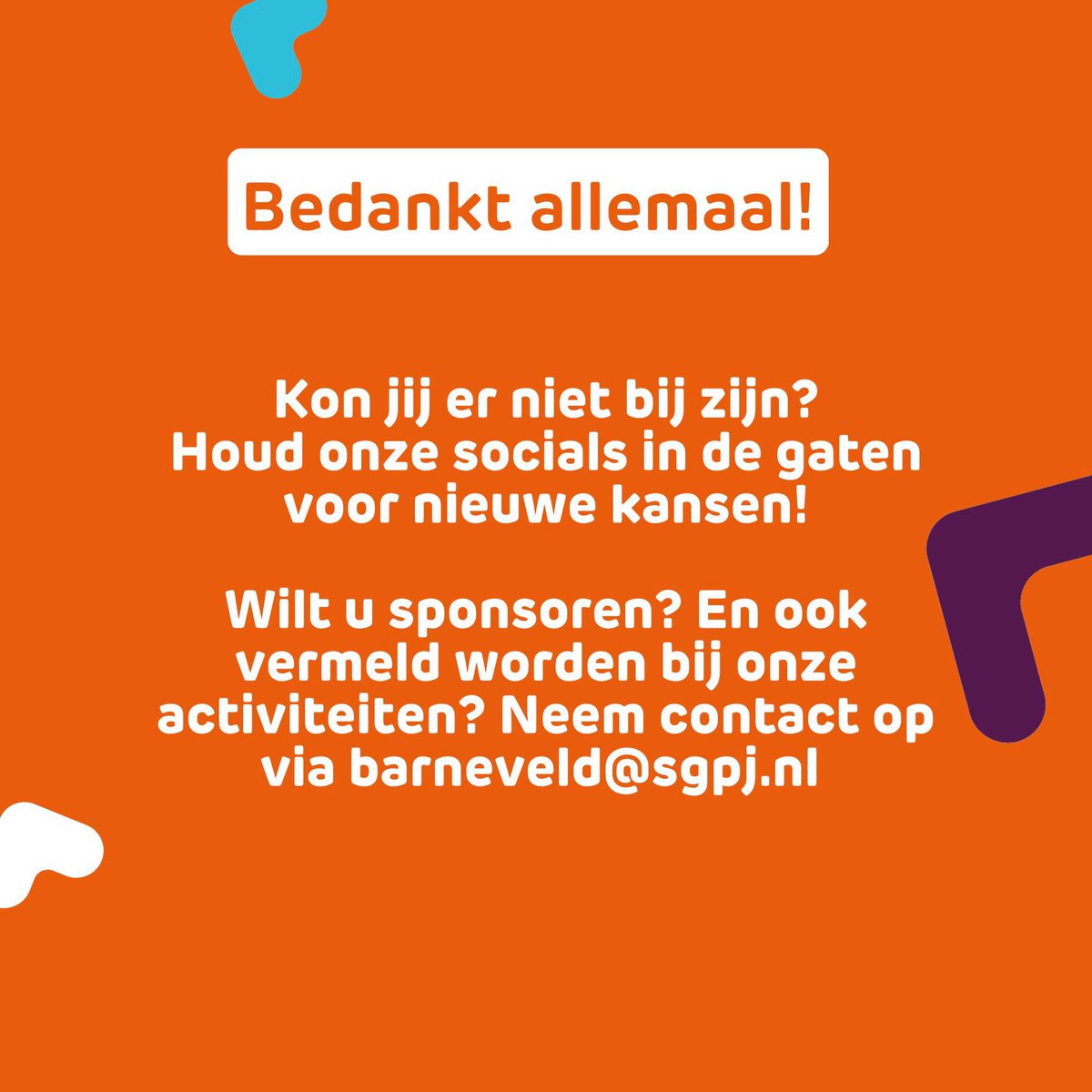 SGP-jongeren Barneveld tweet media