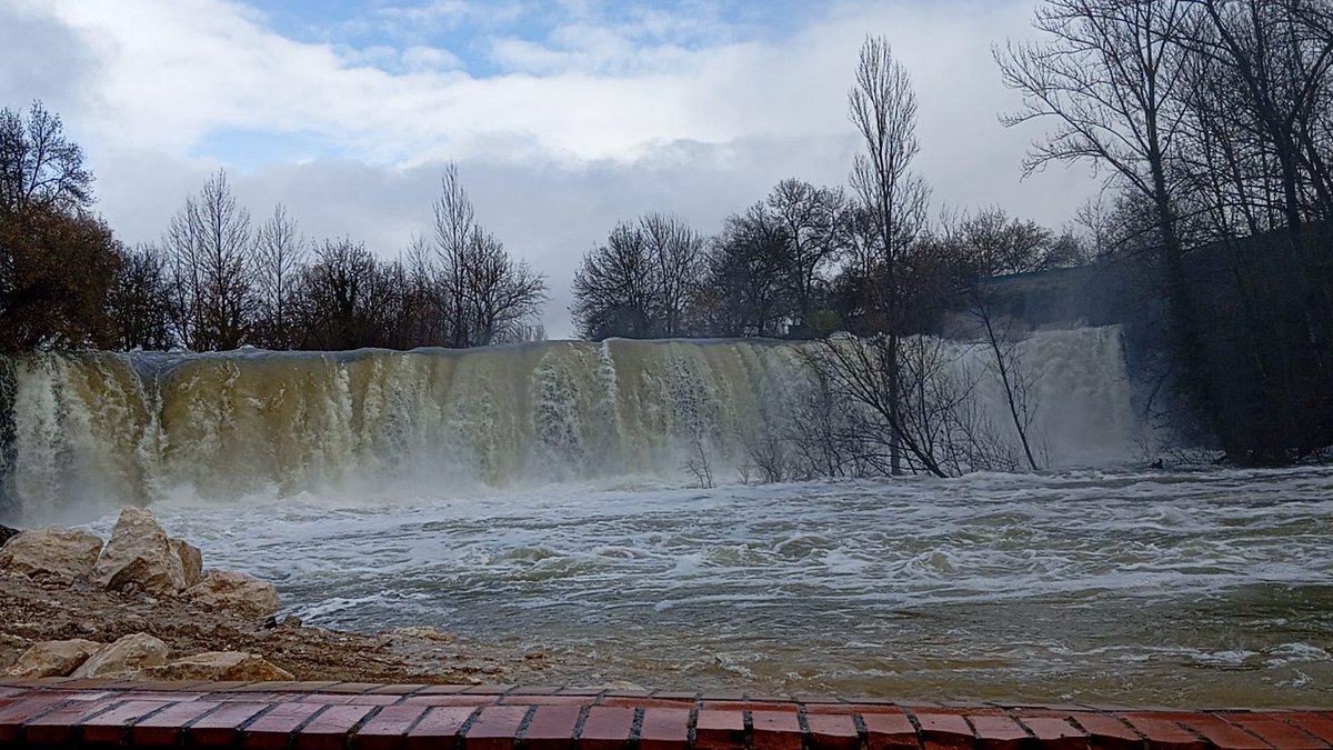 Como bajan ya los ríos en nuestra provincia.
Río Jerea (Pedrosa de Tobalina)