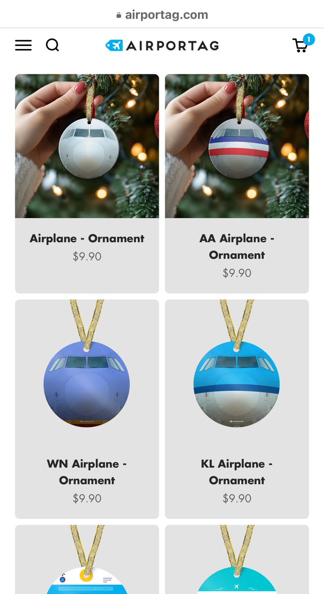 <a href="/solitarybrother/">SLy</a>

Bey Sky, take a look at these Christmas ornaments.

airportag.com/products/aa-ai…?