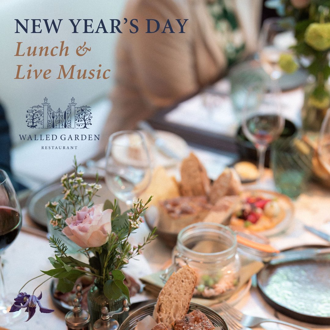 Unwind after the busy festivities or carry on the celebrations with an indulgent New Year’s Day lunch in our Walled Garden Restaurant + live music 🎻

Tables available 12.30pm-2pm. Head to our website to book now: lucknampark.co.uk