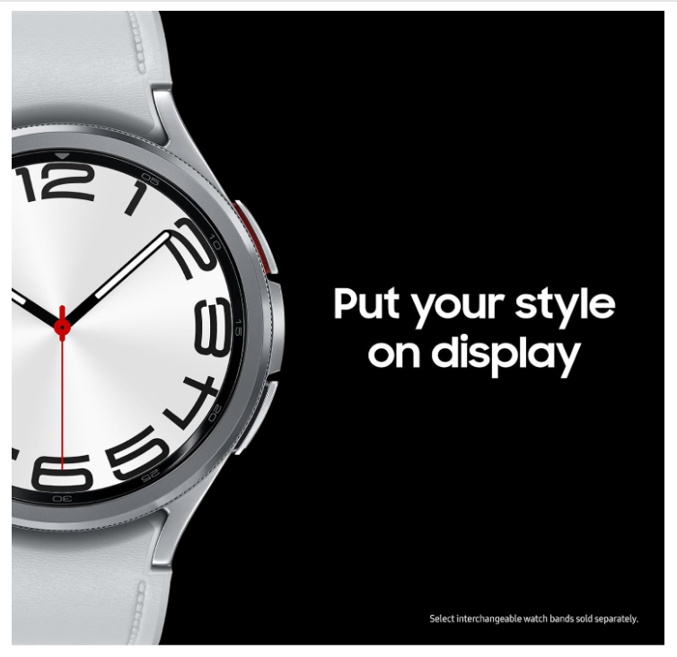 DealHotDrop's tweet image. HUGE DROP! 🚨 40% off the SAMSUNG Galaxy Watch 6 - $269.99 (List: $449.99)

Buy here: amzn.to/3OSY37f