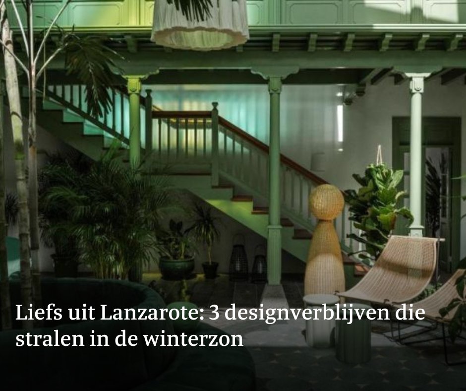 Waar is de warmte gebleven? Op zoek naar winterzon op het Canarische eiland Lanzarote.

➡️ weekend.knack.be/lifestyle/reiz…