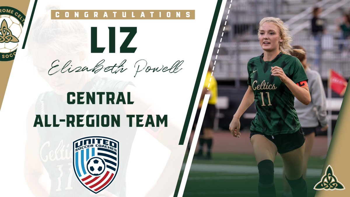 Congrats to Senior Captain Elizabeth Powell on earning <a href="/UnitedCoaches/">United Soccer Coaches</a> All-Region Honors!