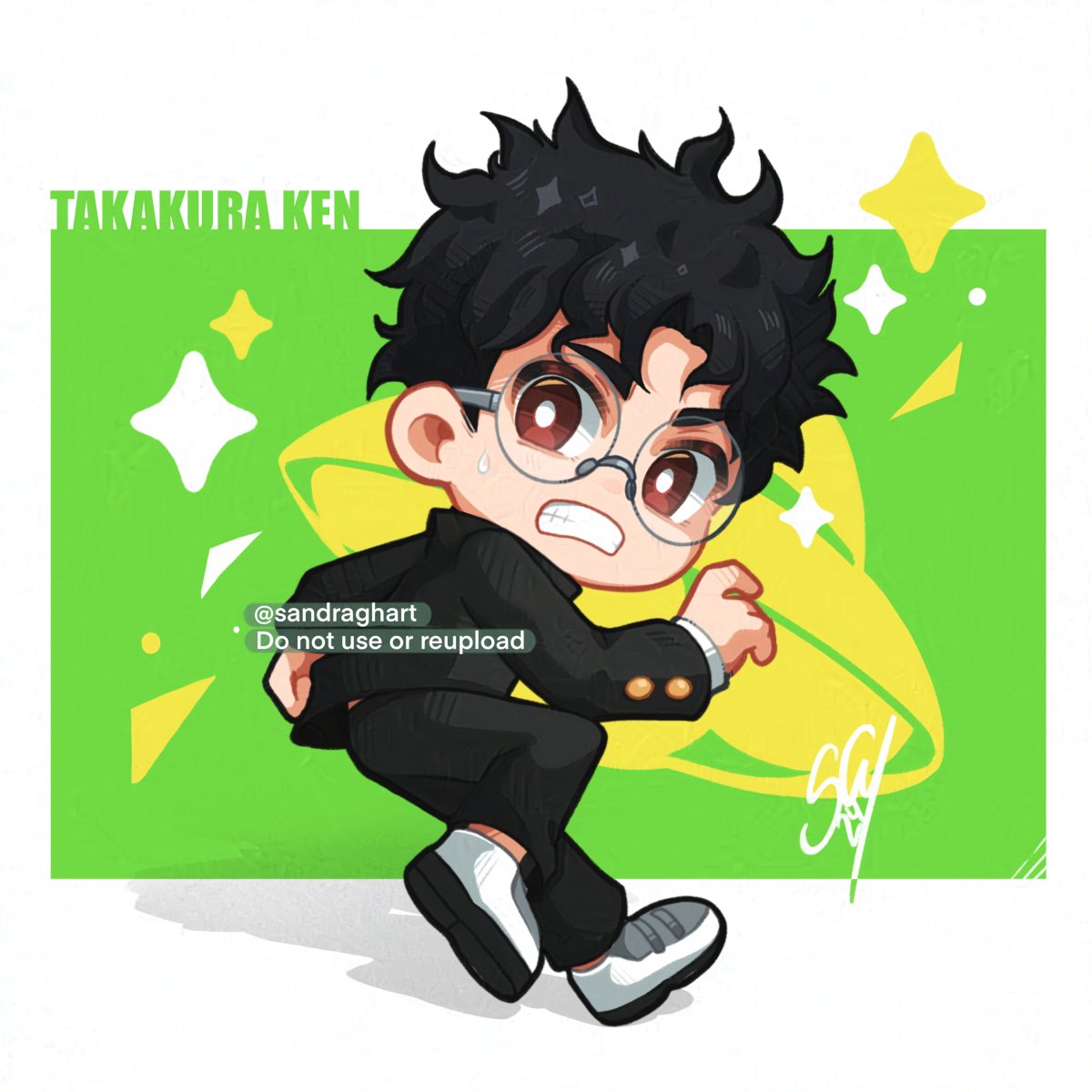 「Little Okarun!  #ダンダダン #Dandadan 」|🌠 ​ Sandra 🌠 FicZone 2023のイラスト