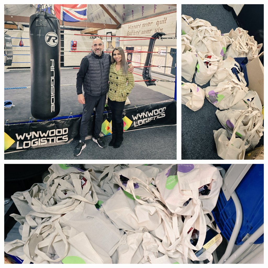 LeicsCares's tweet image. It was fantastic to meet @UnityBoxing today to deliver our #BagsOfHope for the community in Beaumont Leys area.