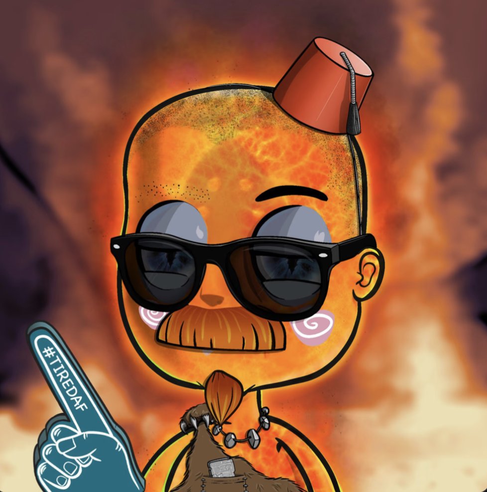 NFTCTC's tweet image. Congrats @CBRNOIR 🔥🔥🔥
#FireAF #FireGang