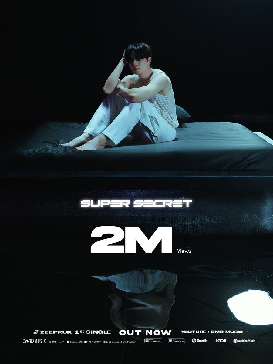 Thank you for 2M 🎉✨

ไปกับต่อสำหรับ MV “𝐒𝐮𝐩𝐞𝐫 𝐒𝐞𝐜𝐫𝐞𝐭” ซิงเกิลแรกของ ‘ซี พฤกษ์’ ที่มียอดวิวทะลุ 2 ล้าน! ขอขอบคุณสำหรับทุกการรับชมจากทุกคนเลยนะคะ 🔥✨

และขอเชิญชวนทุกคนร่วมแสดงความยินดีผ่าน #2ล้านซูเปอร์ซีเคร็ท 🫶🏻✨

Official Music Video
🎥 youtu.be/RoBM0KkuXSA