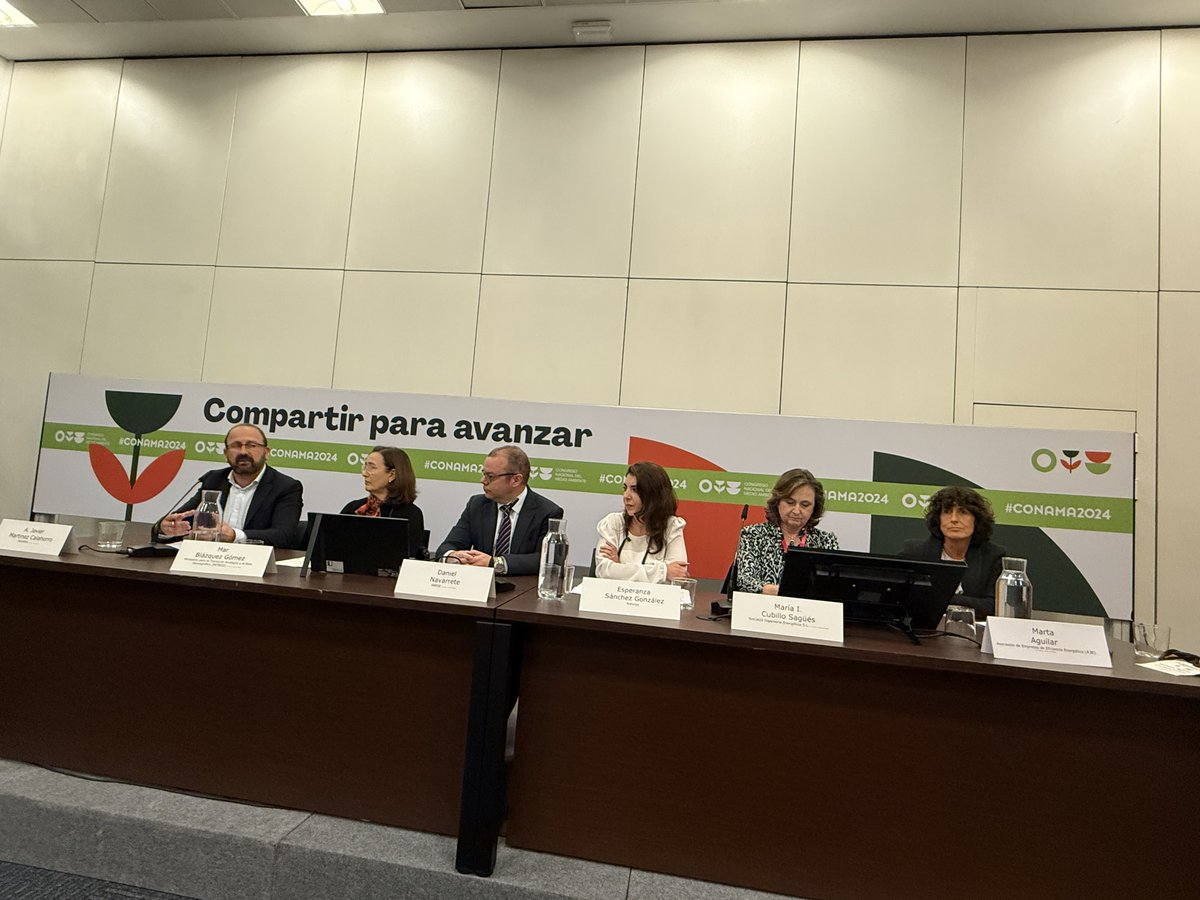 somosa3e's tweet image. A3E ha estado muy involucrada en #CONAMA 2024, Congreso Nacional del Medio Ambiente, organizando una sesión técnica dedicada a la nueva Directiva de Eficiencia Energética
Conoce los detalles ⬇️⬇️
a3e.es/news/el-nuevo-…