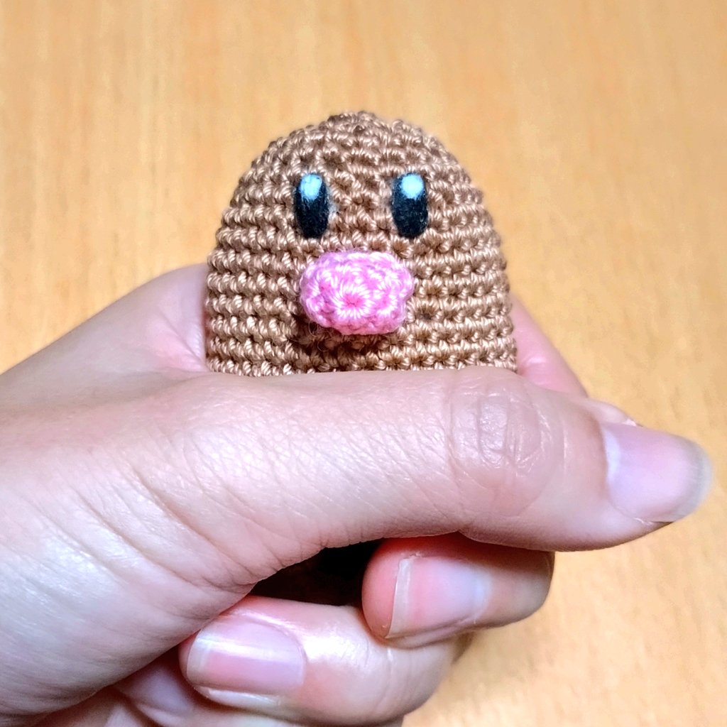 chobimario's tweet image. 可愛くて編んじゃった