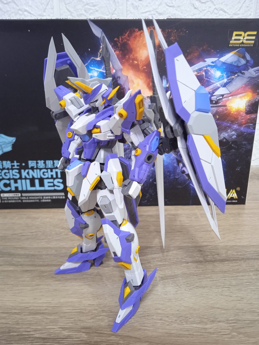 heissenpie's tweet photo. Done building SNAA Achilles 
#plamo #notgunpla #mecha #snaa https://t.co/hyRxIYuUGm