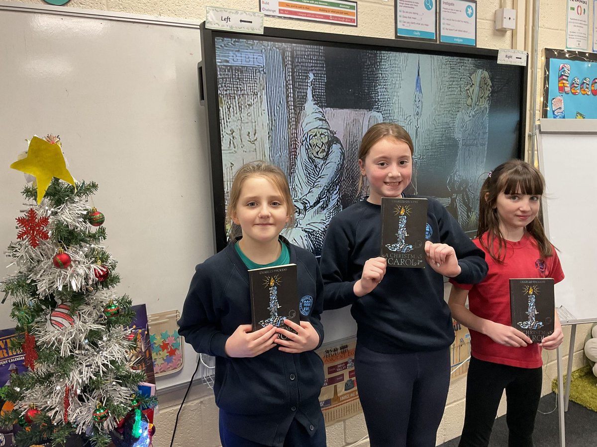 Y5Kew's tweet photo. Year 5 are enjoying reading A Christmas Carol 📚#developingaloveofreading https://t.co/Ve7zlLi2ol