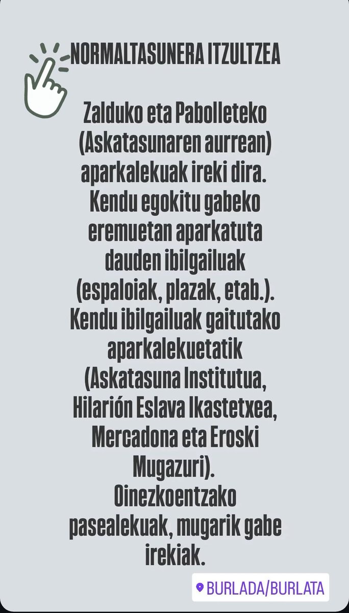 Burlada - Burlata tweet media