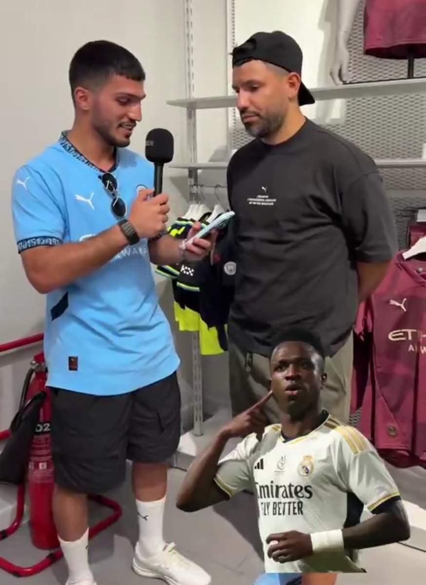 GioVini_7's tweet photo. 🗣️ Sergio Aguero:

• “Salah or Vini? Vini”
• “Rodri or Vini? Vini”
• “Mbappé or Vini? Vini”
• “Haaland or Vini? Vini”
• “Hazard or Vini? Vini”
• “Julian Alvarez or Vini? Vini” https://t.co/43V6qmJQtg