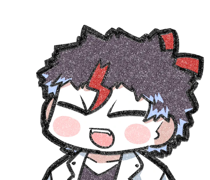 いろんな表情の未知又バトヤくん描いた#Batoyarts #いろんな表情のvtuberさん 