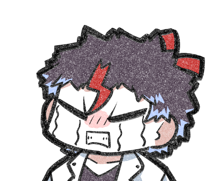 「いろんな表情の未知又バトヤくん描いた#Batoyarts #いろんな表情のvtu」|221(ﾂﾂｲﾁ)同人作家VTuber@月一で電子同人誌制作中のイラスト