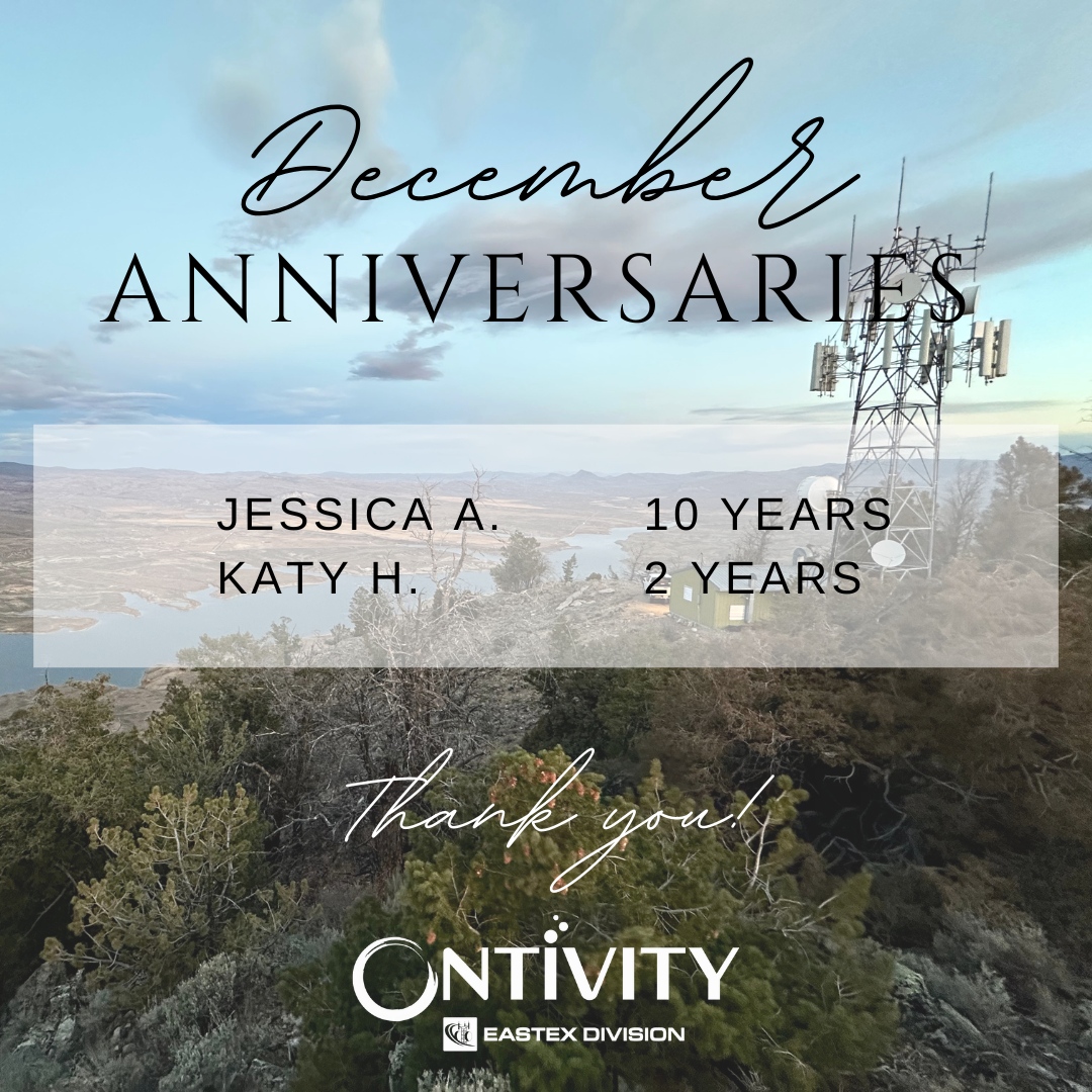 Celebrating these exceptional team members on their work anniversary!
#wherewework #happyanniversary #december #thankyou #dedicated #teameastex #teamontivity #bestteam #workanniversary #celebrate