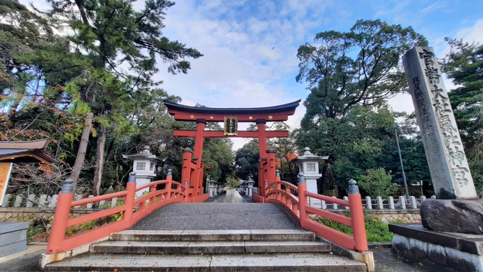 敦賀。ずっと雨が降っていましたが、写真を撮った時には青空が広がっていました… 