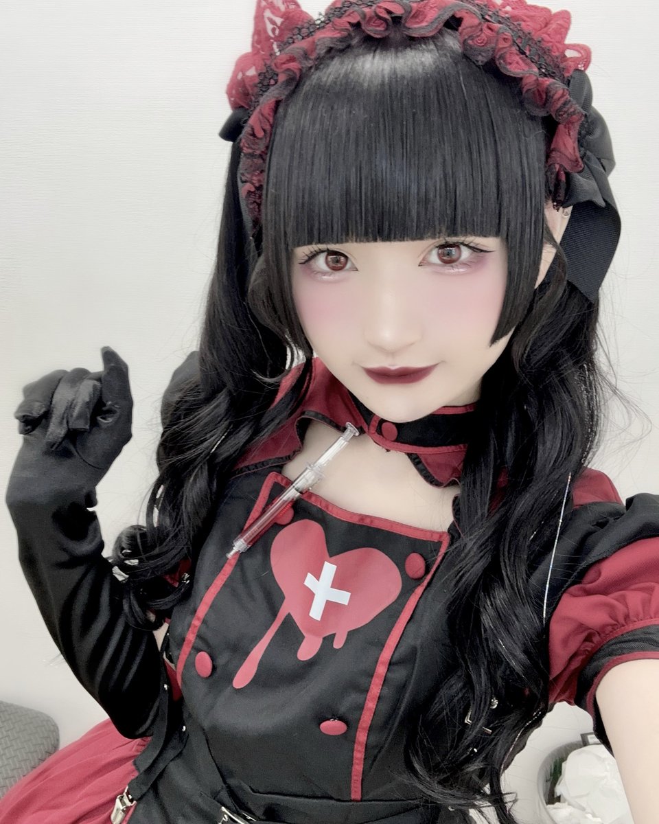 hime_Ill's tweet photo. お大事にどうぞ〜💉🖤 https://t.co/PuSEdVdR2H