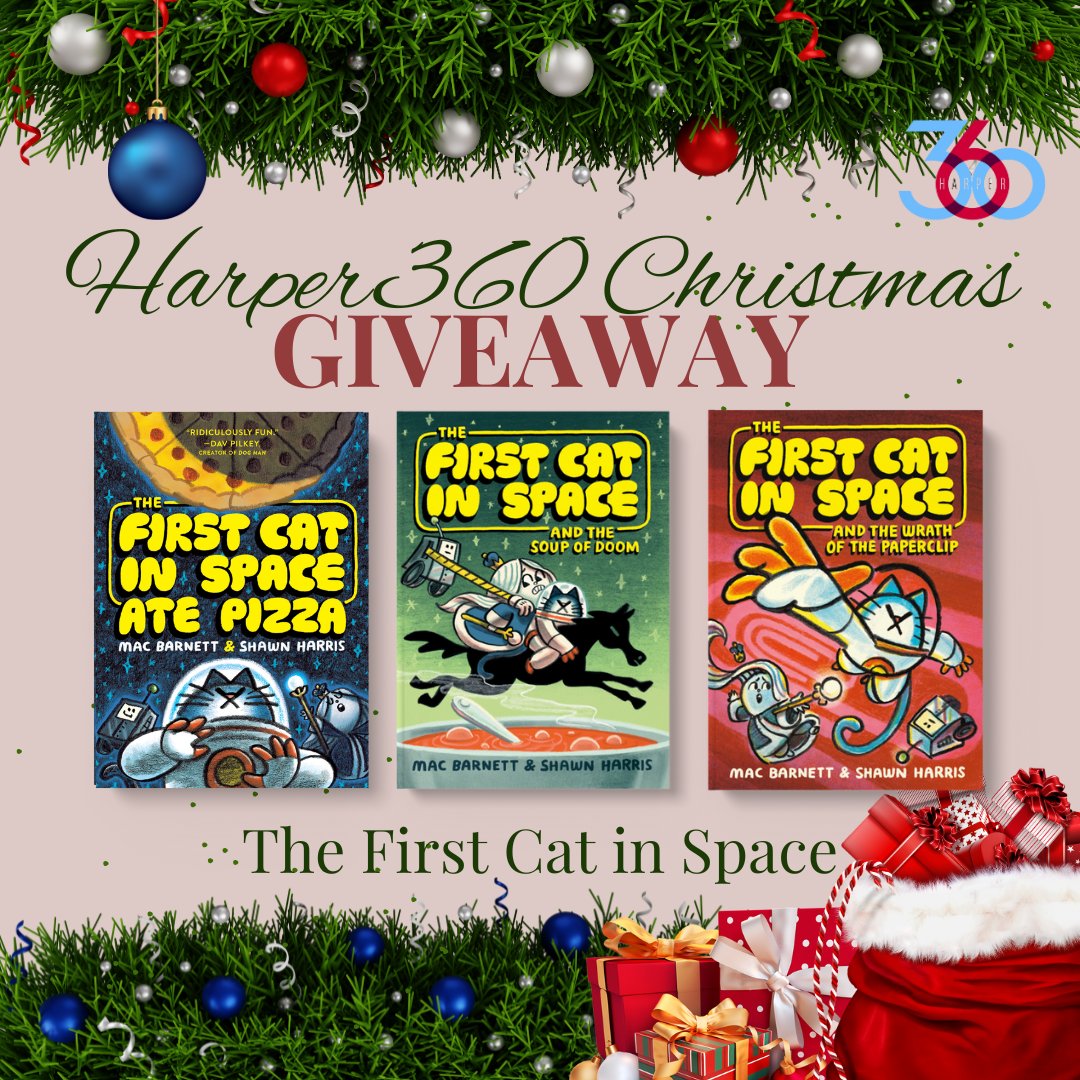 Harper360UK's tweet photo. 🎄🎅 It’s Day 2 of our Countdown to Christmas Giveaway, and it’s an adventure with The First Cat in Space series! 🌕😻

To Enter: Like, Retweet, and Follow!
Comment with your ultimate festive adventure! 🎄✨
Ending at 6 pm
UK and Ireland Only!
#Harper360Christmas @Harper360YA https://t.co/DtwJSxtsp6