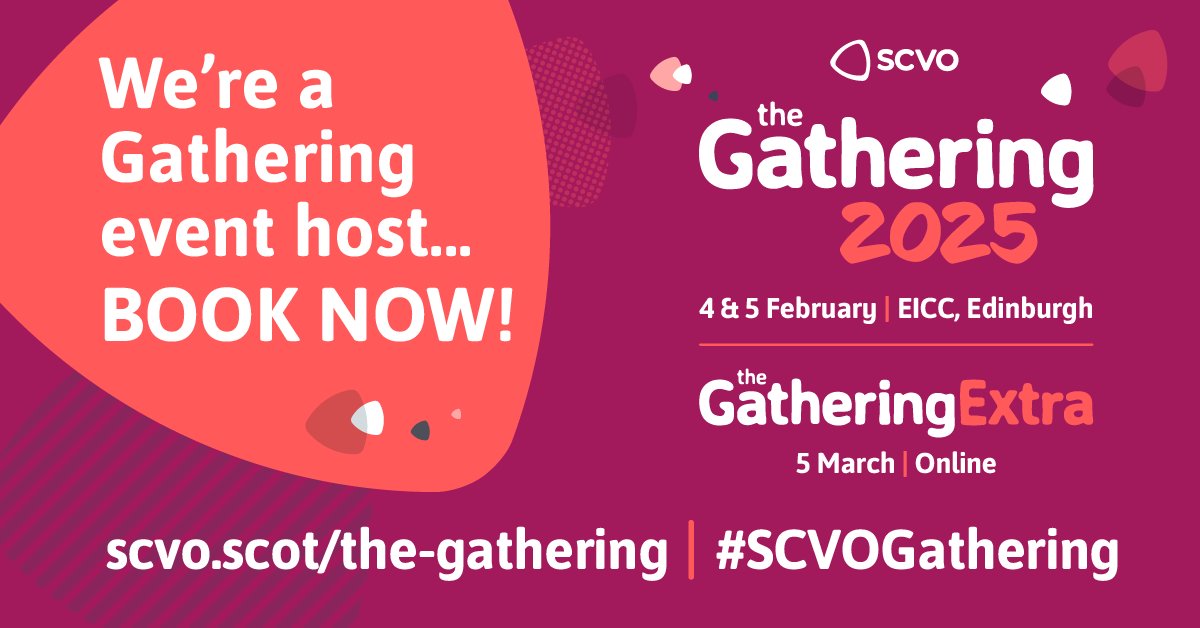 ScotRecoveryNet's tweet photo. ⭐️Peer support: sharing what's possible & inspiring change
Excited to announce that we're facilitating a session @scvotweet the Gathering 2025 with @FamiliesnTrauma @FifeVolAction
Book your place here➡️https://t.co/DnMGCo6NiN
#SCVOGathering #EssentialSector #PeerSupportScot https://t.co/HoIG1YbUUS