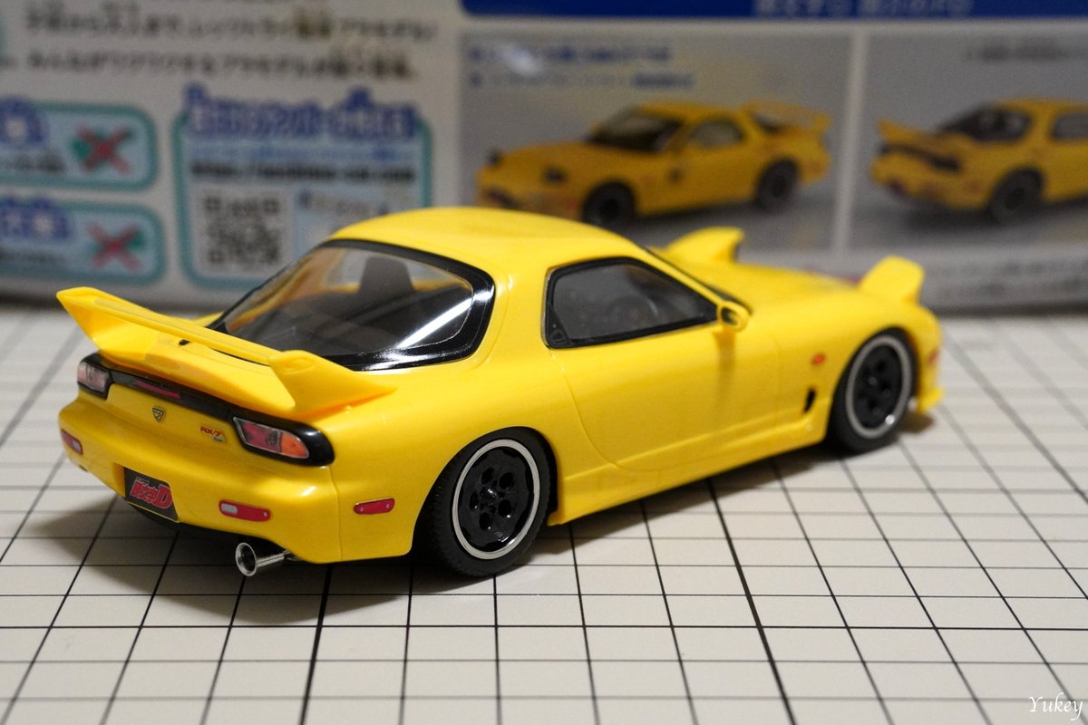Yasunosukey's tweet photo. 久々のプラモ作り😊 ただひたすら目の前のパーツを組み上げていく作業は最高です。楽しかった〜✨
#アオシマ #アオシマ文化教材社 #楽プラ #ザ・スナップキット #FDRX7 https://t.co/NWGz3VNCa6