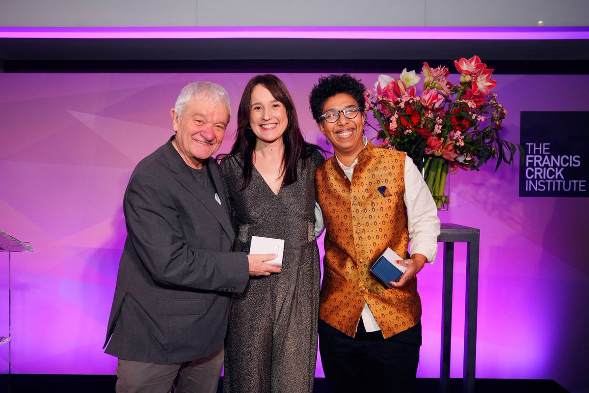 TybulewiczLab's tweet image. Congratulations to Rif and Eva on winning a Science Achievement award at the annual Crick Awards in recognition of all their hard work and a fantastic paper! 🥳 science.org/doi/10.1126/sc…
