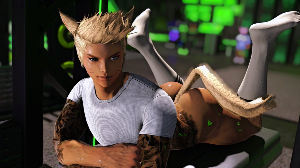 LucaKnoxFFXIV's tweet photo. It's the only workout, that works :D https://t.co/V5kevmQJgn