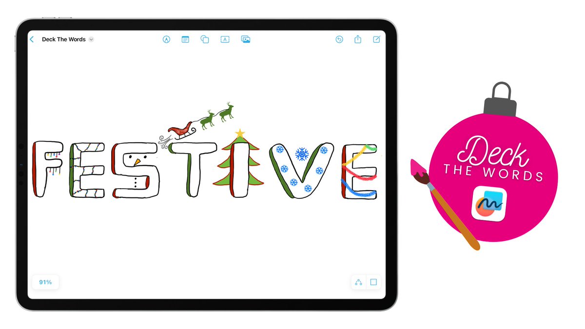 Connected Falkirk (@connectedfalk) on Twitter photo 🎄🎨Add some festive flair with Deck the Words! Pupils use Freeform to design and decorate festive lettering, adding colours, shapes and embellishments to craft their winter-inspired lettering. A perfect way to spread the holiday cheer!🖍️❄️ 🎄🎨Add some festive flair with Deck the Words! Pupils use Freeform to design and decorate festive lettering, adding colours, shapes and embellishments to craft their winter-inspired lettering. A perfect way to spread the holiday cheer!🖍️❄️