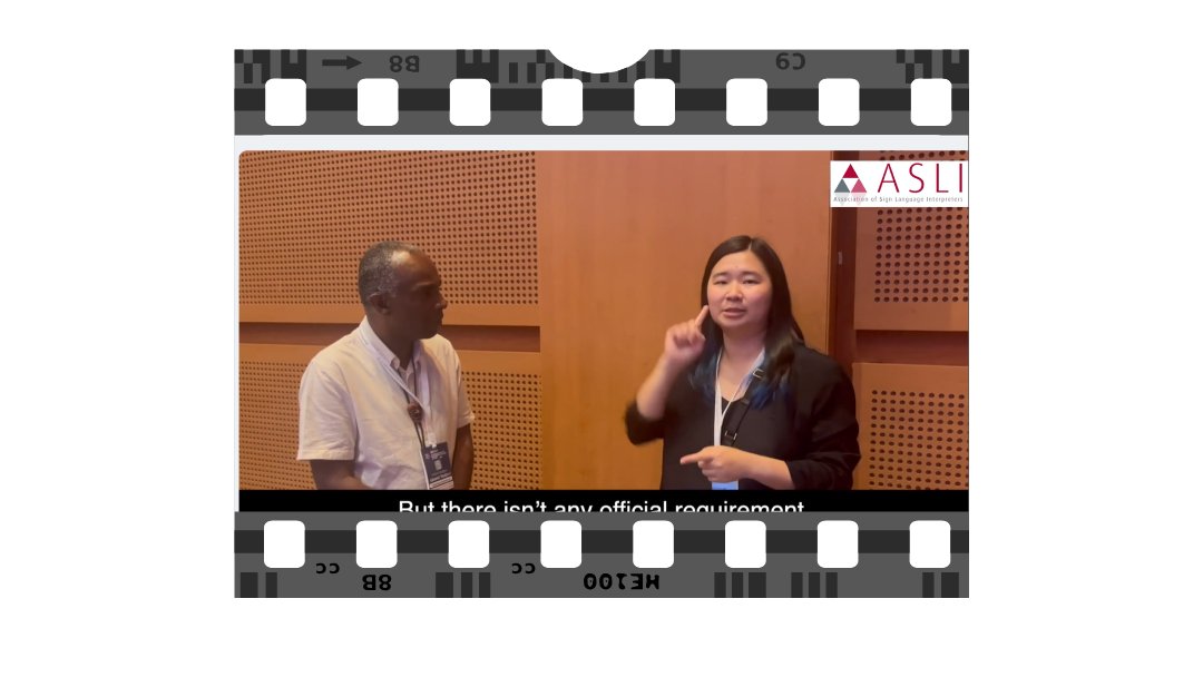 We are very excited to share a new short film: ASLI at WASLI!
With thanks to Benjamin Gorman and Ahmed Mudawi, enjoy this fascinating collection of interpreters from all over the world!
asli.org.uk/news/asli-blog…