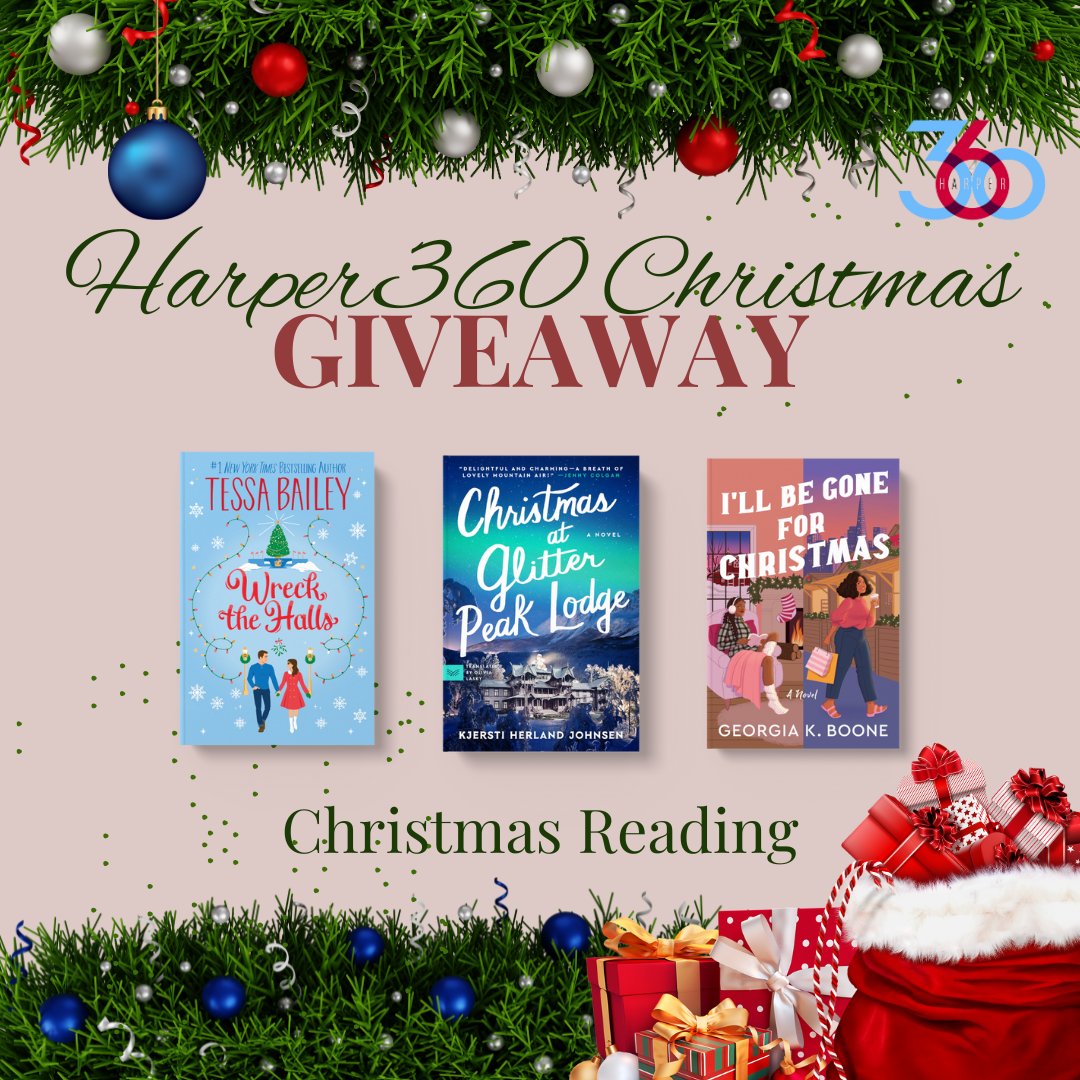 🎄🎅 It’s Day 4 of our Countdown to Christmas Giveaway, and we’ve got the perfect mix of fiction books to cozy up with! ❄️✨

To Enter: Like, Retweet, and Follow!
Comment with your dream Christmas read 📖🎄
Ending at 6 pm
UK and Ireland Only!
#Harper360Christmas <a href="/Harper360YA/">Harper360YA</a>