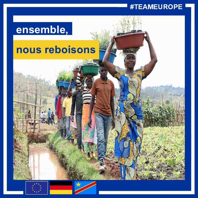 La #Coopérationallemande 🇩🇪, membre de #TeamEurope 🇪🇺, soutient les Parcs nationaux de Kahuzi-Biega, Lomami, Salonga, Kundelungu et la Réserve de faune d'Okapi en coopération avec <a href="/IccnRdc/">ICCN</a>  et des organisations internationales de conservation. 1/3