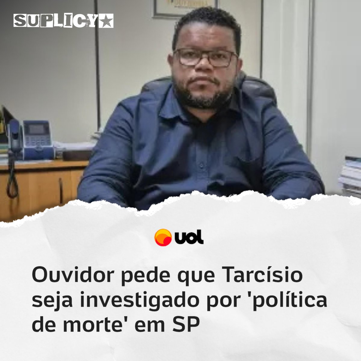 esuplicy's tweet photo. Concordo com o posicionamento do Ouvidor das Polícias de São Paulo, Claudio Aparecido da Silva. É necessário que o Gov. @tarcisiogdf responda sobre o  do aumento da letalidade policial. Segundo levantamento  do @UOL com base em dados da #SSP (Secretaria da Segurança Pública), + https://t.co/7St4Gep4aJ