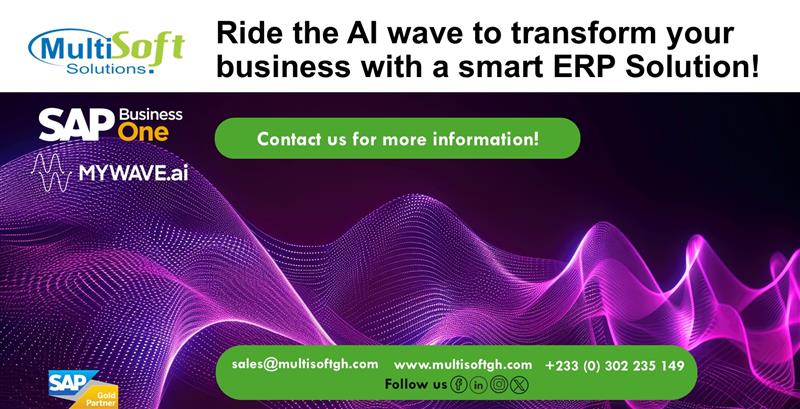 multisoftsolgh's tweet image. With SAP Business One and MyWave, you have an AI-powered solution to streamline complex operations, boost productivity, and pave the way for a more agile and efficient business.
#SAPBusinessOne
#MyWave.ai
#MultisoftSolutions
#ERPforSMEs
#SoftwareSolutions
#ERPSolutions
#GenAI
