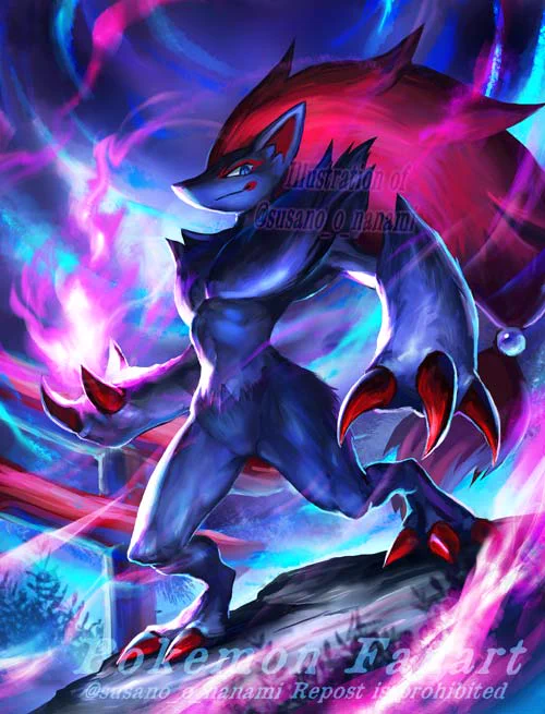 ゾロアーク #pokemonfanart #Zoroark