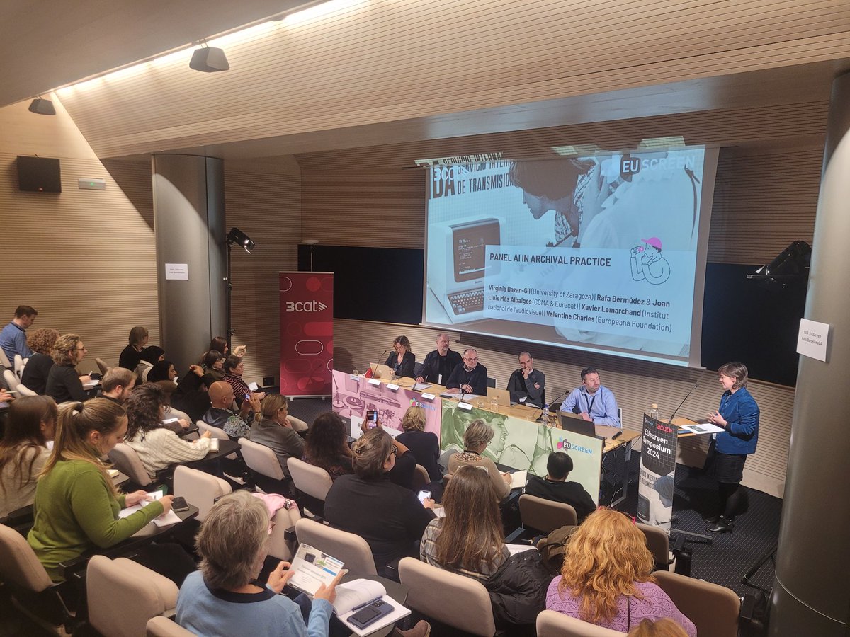 We have kicked-off the EUscreen Symposium 2024! Who is here with us in Barcelona at 3Cat? We're very excited about the conversations to take place today and tomorrow🤩