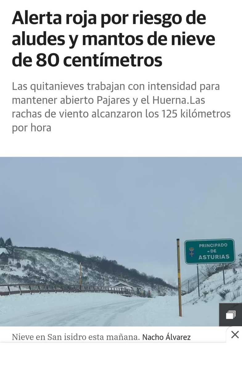 DICEN QUE AÑO DE NIEVES AÑO DE BIENES...