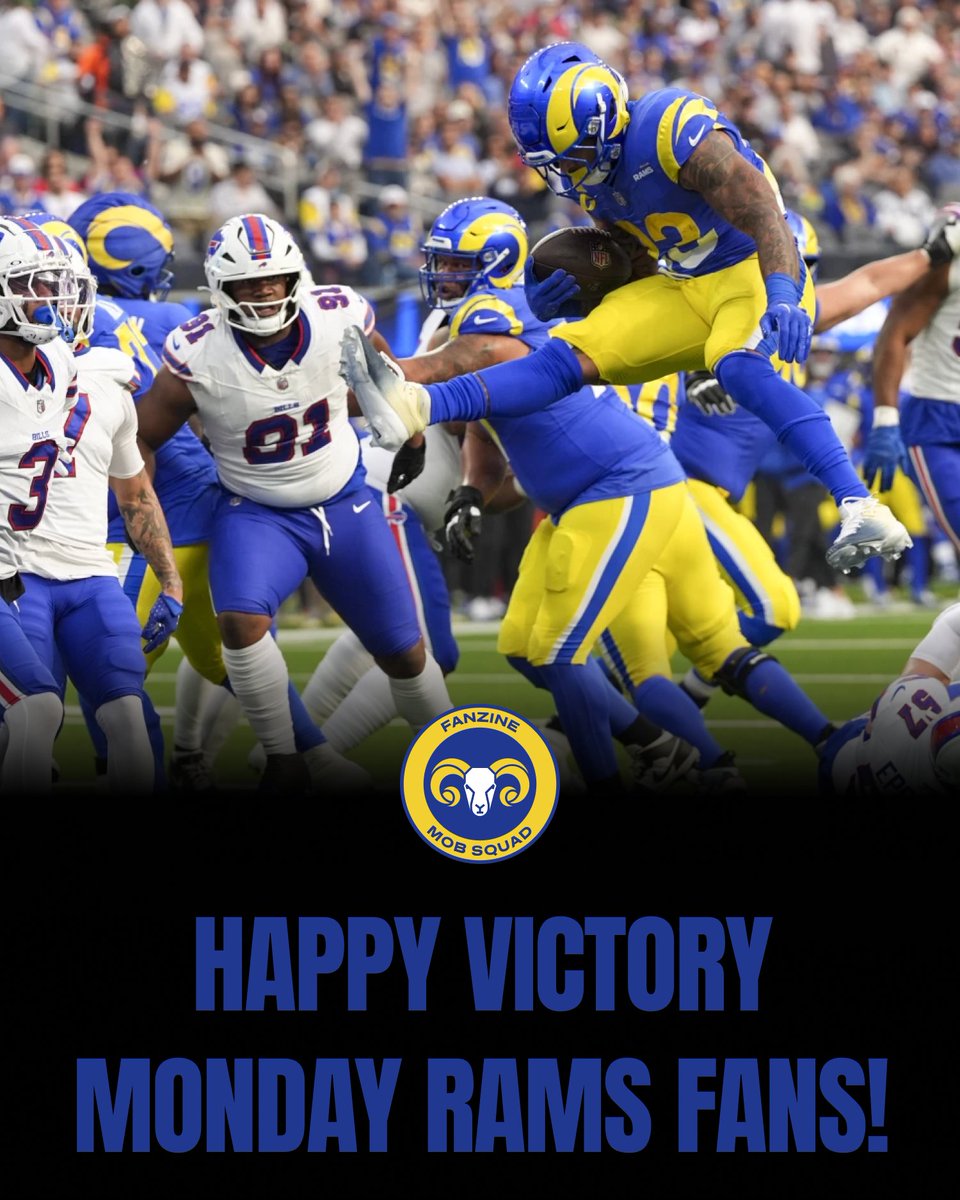Starting the week off well🤝 

Happy Victory Monday, Rams fans! #RamsHouse