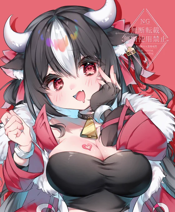 【配信者さん無償企画 当選イラスト】霜降いちぼ(#ichiboshimofuri )様の素敵なイラスト描かせて頂きました!参加ありがとうございます!#無償企画 