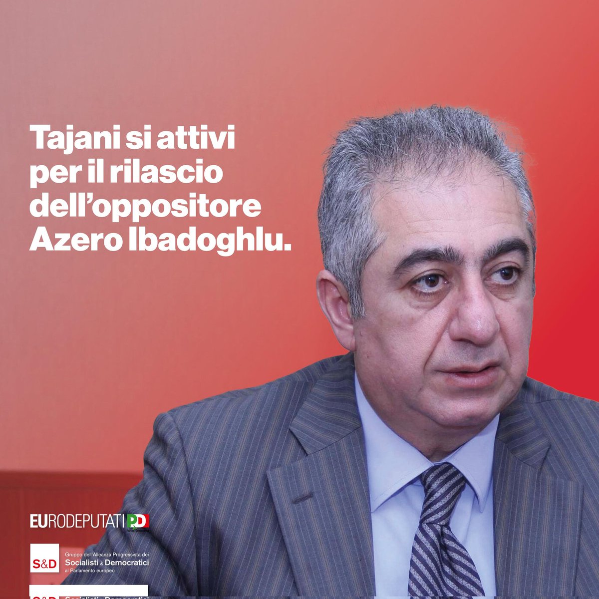 Assieme ai colleghi eurodeputati dei Verdi e del M5S abbiamo scritto una lettera al ministro degli Esteri Antonio Tajani affinché la diplomazia italiana si attivi per il rilascio dell’oppositore azero Gubad #Ibadoghlu, o almeno di consentirgli di partecipare alla cerimonia di