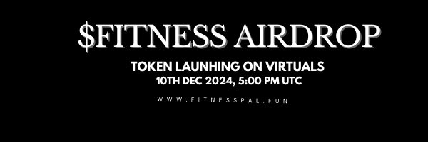 fitnesspal_ai's tweet photo. We’re thrilled to announce our upcoming Airdrop! 

Eligibility: Any wallet that traded AI agents / hold VIRTUAL token and filled below google form

Don’t miss. join  now #Airdrops #AIAgent

https://t.co/6BsXDyTvOo

$LUNA $MUSIC $SEKOIA $AIXBT $SERAPH $GOAT $GAME $CONVO #VIRTUAL https://t.co/PCo7eJscHJ